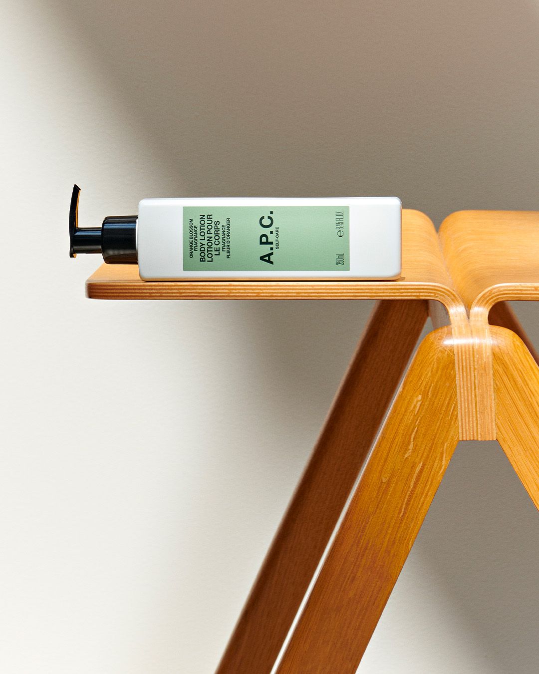 A.P.C. now makes self-care products, including body lotion and cologne