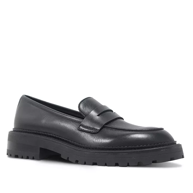 Fatima Lug Sole Penny Loafer