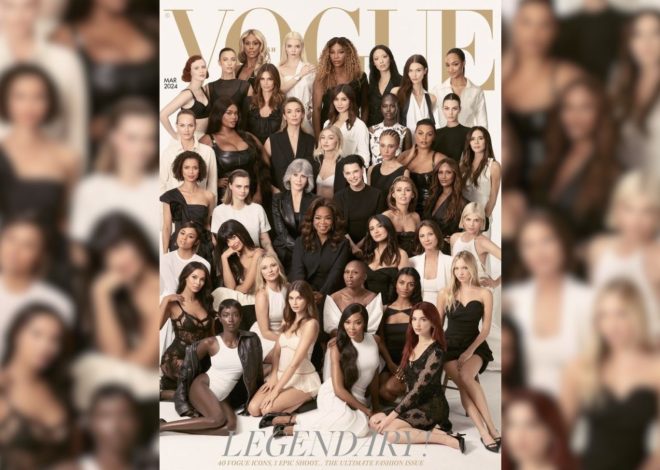 British Vogue taps 40 fashion icons for EIC’s final cover