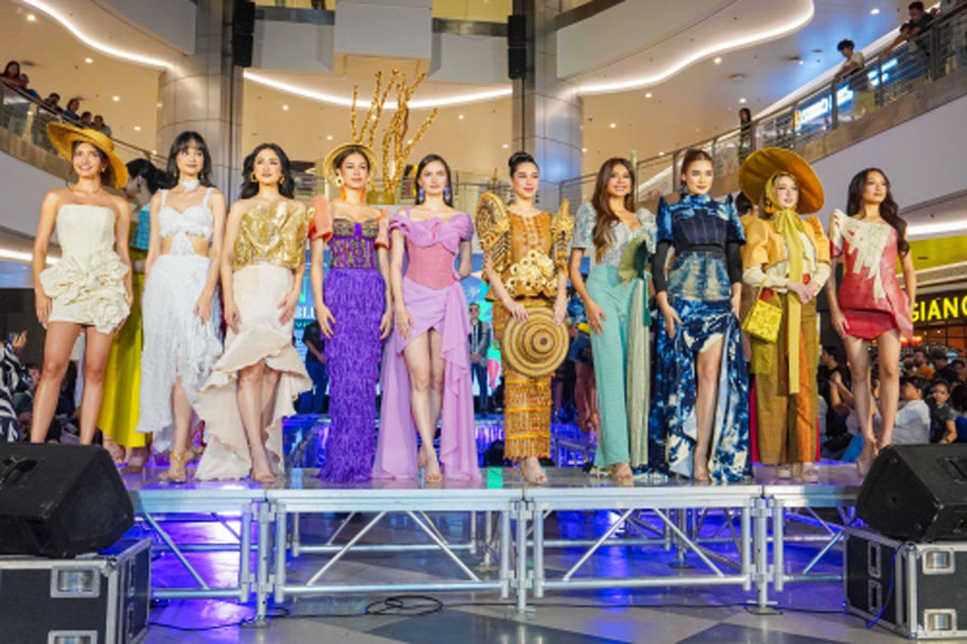 Bb. Pilipinas 2024 beauties join sustainable fashion show
