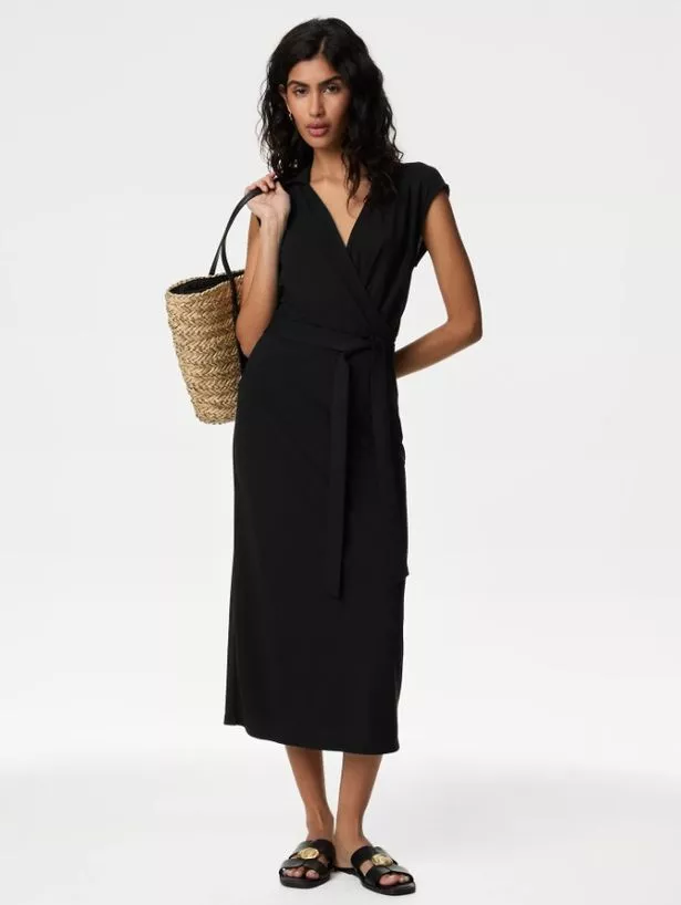 M&S’ ‘body skimming’ black dress shoppers hail as ‘so flattering on the figure’