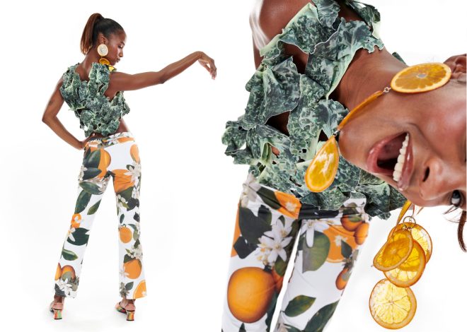 Food or fashion? Why not both? Leeann Huang marries the two in her designs