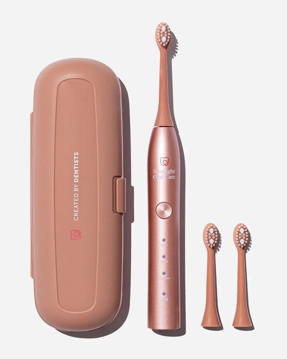 Spotlight Oral Care Rose Gold Sonic Toothbrush