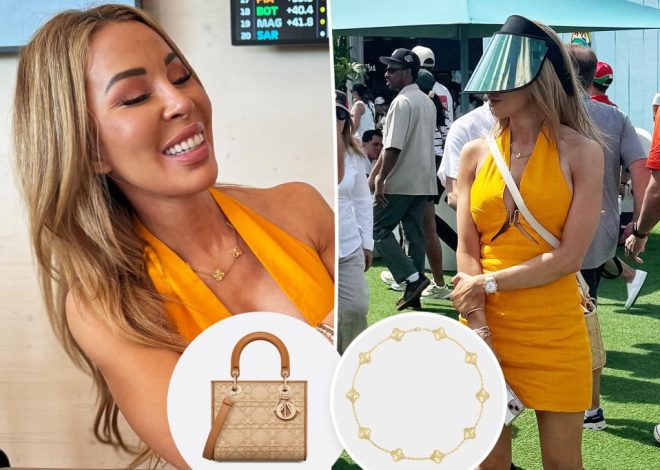 Lisa Hochstein sports over $130K in jewelry at star-studded Miami…