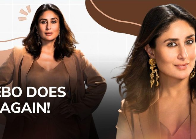 Fashion icon Kareena Kapoor Khan stuns in brown satin ensemble at Netflix event