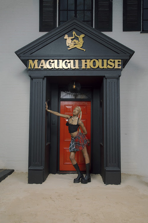 DJ Nkuli Masemola attends the Magugu House launch in Dunkeld, Randburg