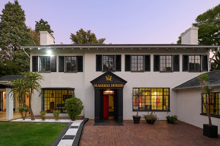 Exterior of the Magugu House in Dunkeld, Randburg