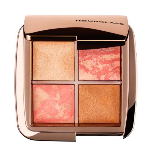 Hourglass Ambient Lighting Palette, Golden Rose Edit gives a 'lit from within' look