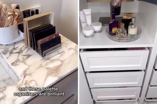 The Style Sisters have clever make-up storage solutions