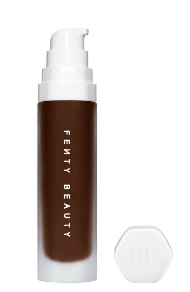 Fenty Beauty Soft Lit Naturally Radiant Foundation gives a lasting golden glow