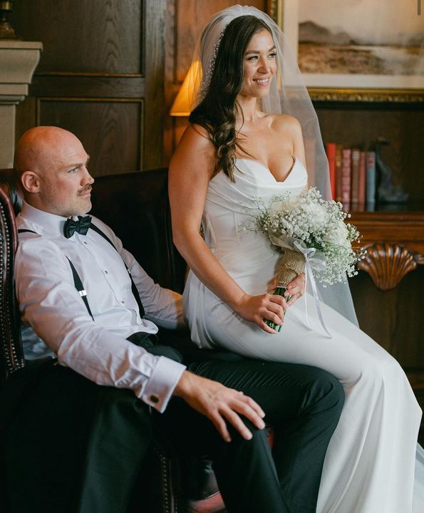 The couple married in Lough Eske in Donegal