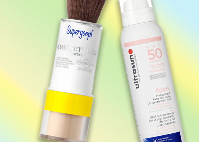 Supergoop vs Ultrasun scalp sunscreen review: Powder or spray comparison