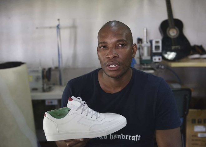 Gauteng leather craftsman is a sole man