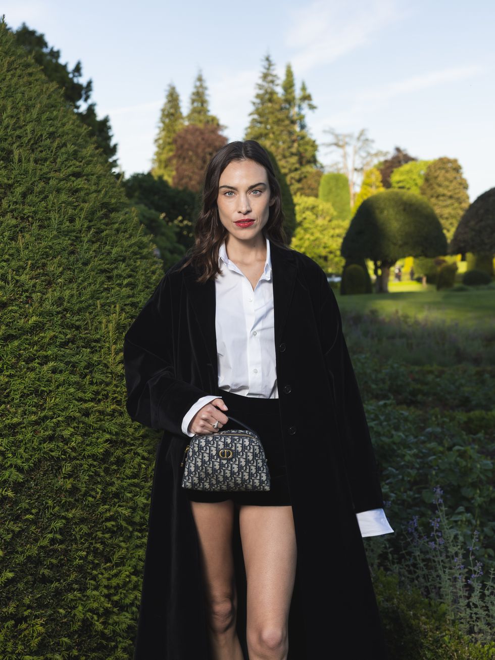 edinburgh, scotland june 03 alexa chung attends the dior cruise 2025 at drummond castle on june 03, 2024 in edinburgh, scotland photo by arnold jerockigetty images for christian dior