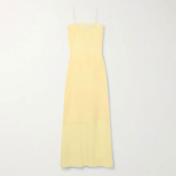 Jacquemus Brezza Crêpe Gown