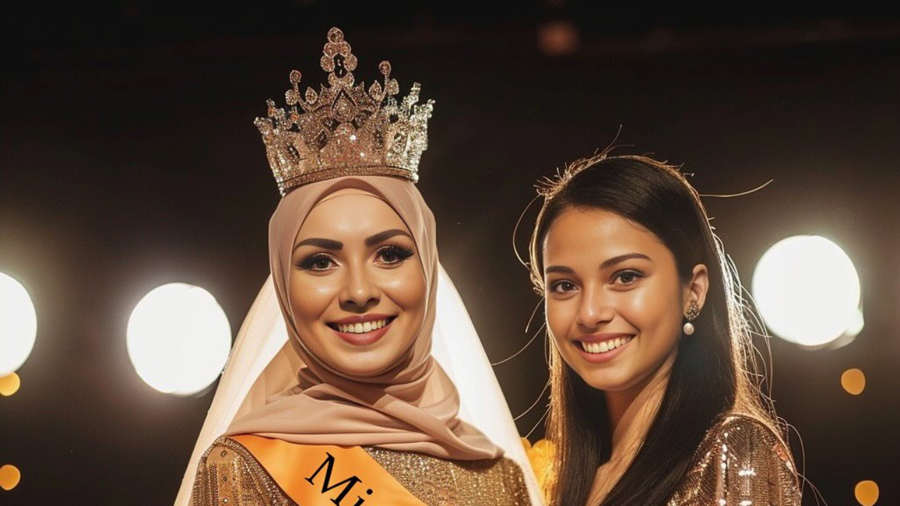 Hijab-Wearing Influencer Kenza Layli Bags Miss AI Title In First-Ever Virtual Beauty Pageant