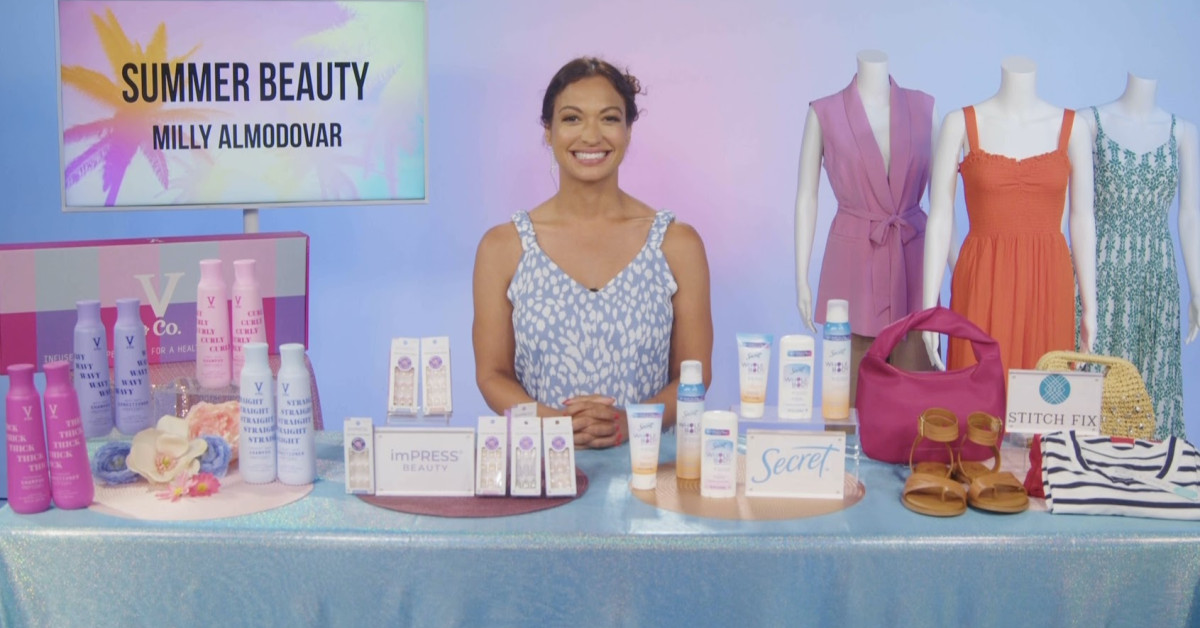 Sizzling Secrets for Summer Beauty with Milly Almodovar on TipsOnTV