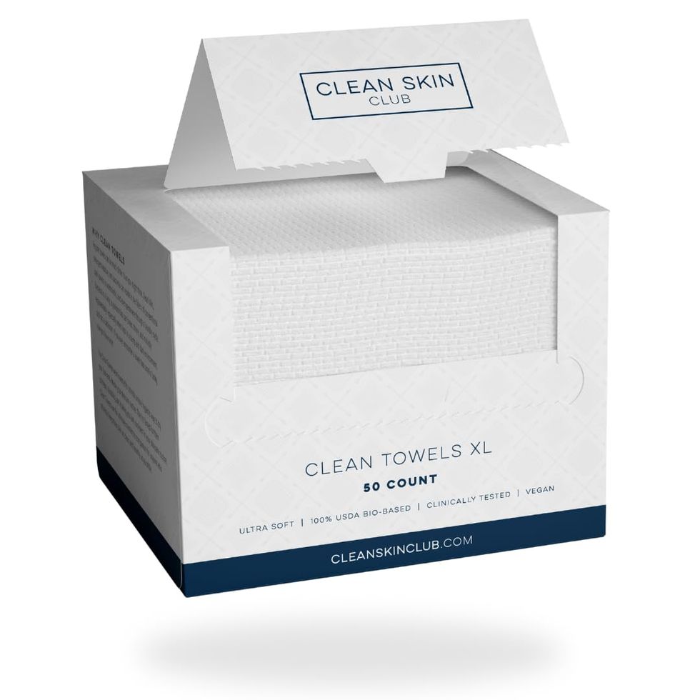 Clean Towels XL, 100% USDA Biobased Face Towel