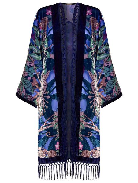 Fringed Kimono, €105, Joe Browns
