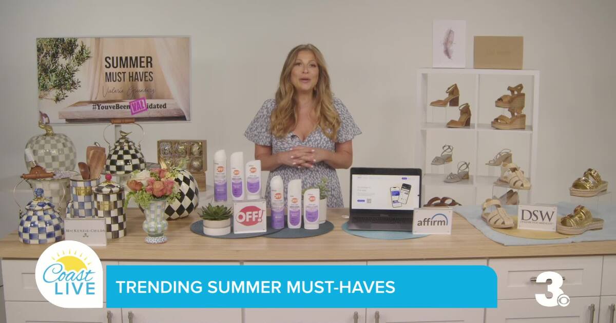 Summer Must Haves with Beauty and Fashion Expert Valerie Greenberg on Coast Live