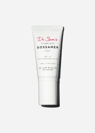 Dr Sam's Flawless Gossamer Tint SPF 50 comes in four shades