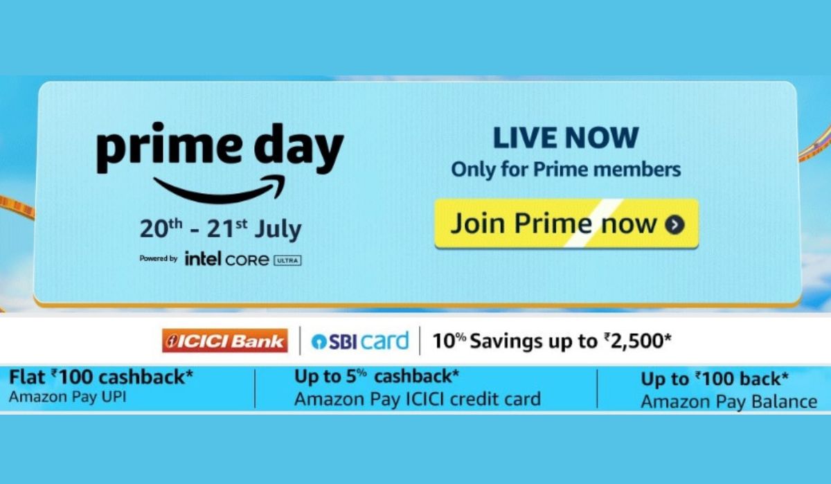 Amazon Prime Day sale: Electronics, fashion, beauty, groceries, home, books and all product deals