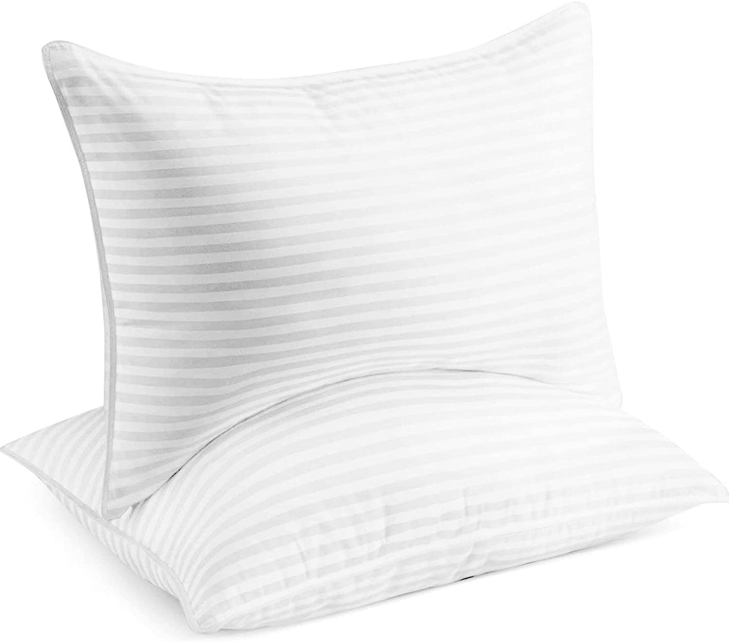 Beckham Hotel Collection Down Bed Pillows, Queen/Standard (Set of 2)