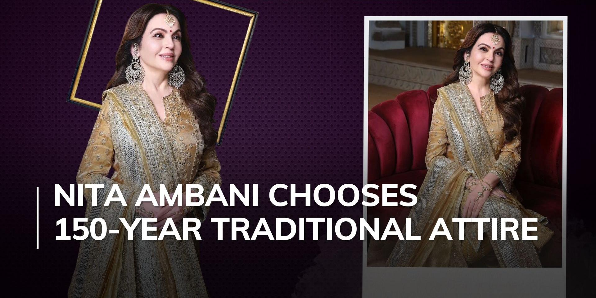 Nita Ambani dazzles in Hyderabadi kurta, khada dupatta look, know about this ancient style