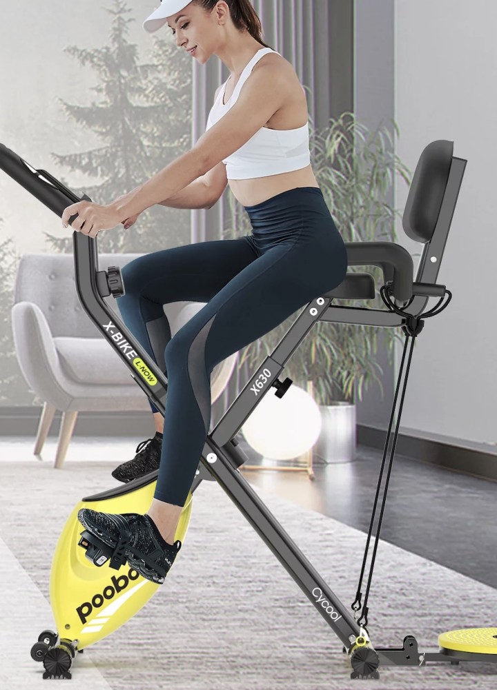 4-in-1 Folding Exercise Bike