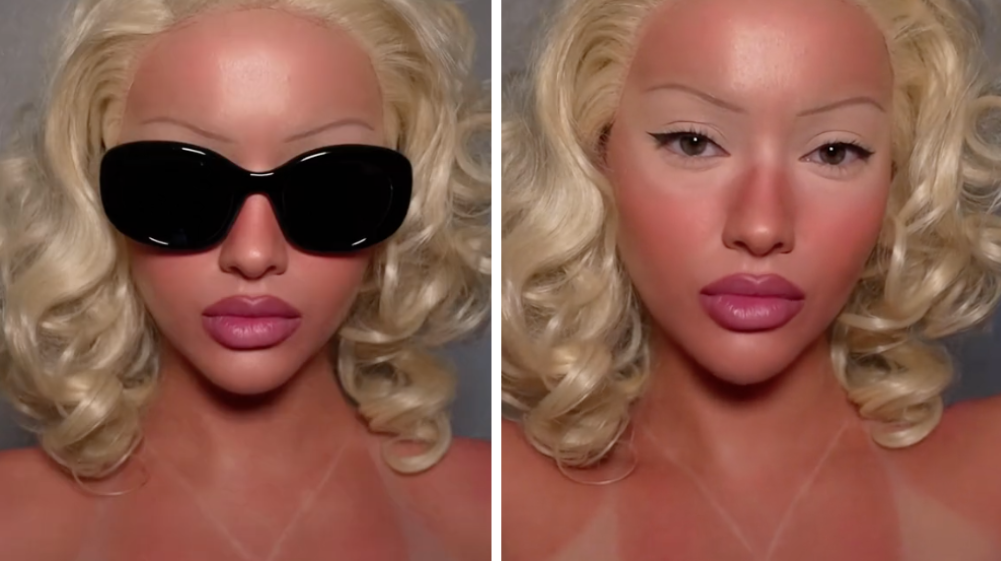 Sunburnt Beauty? TikTok’s New Ever-So-Slightly Controversial Makeup Trend