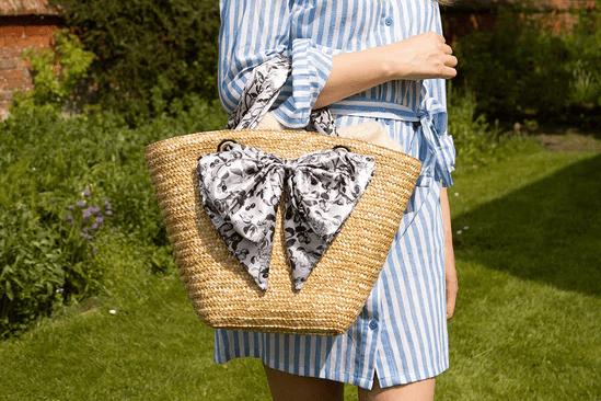 Tree Of Life Basket Bag - Raffia