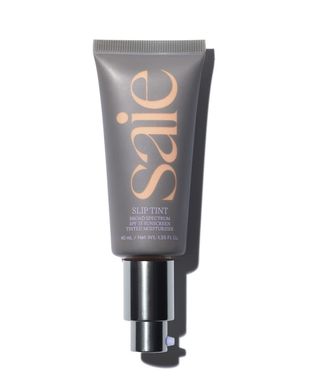 Saie Slip Tint Spf 35 Tinted Moisturizer - Light Coverage Moisturizer + Broad Spectrum Zinc Oxide Sunscreen With Hydrating Hyaluronic Acid - Shade Three + Half (1.35 Oz)