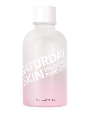 Saturday Skin Pore Clarifying Toner 10% Glycolic Acid&aha Deep Cleansing Astringent Facial Toner,hypoallergenic Skin-Purifying Face Toner to Cleanse, Recondition and Purify Skin, Non-Comedogenic