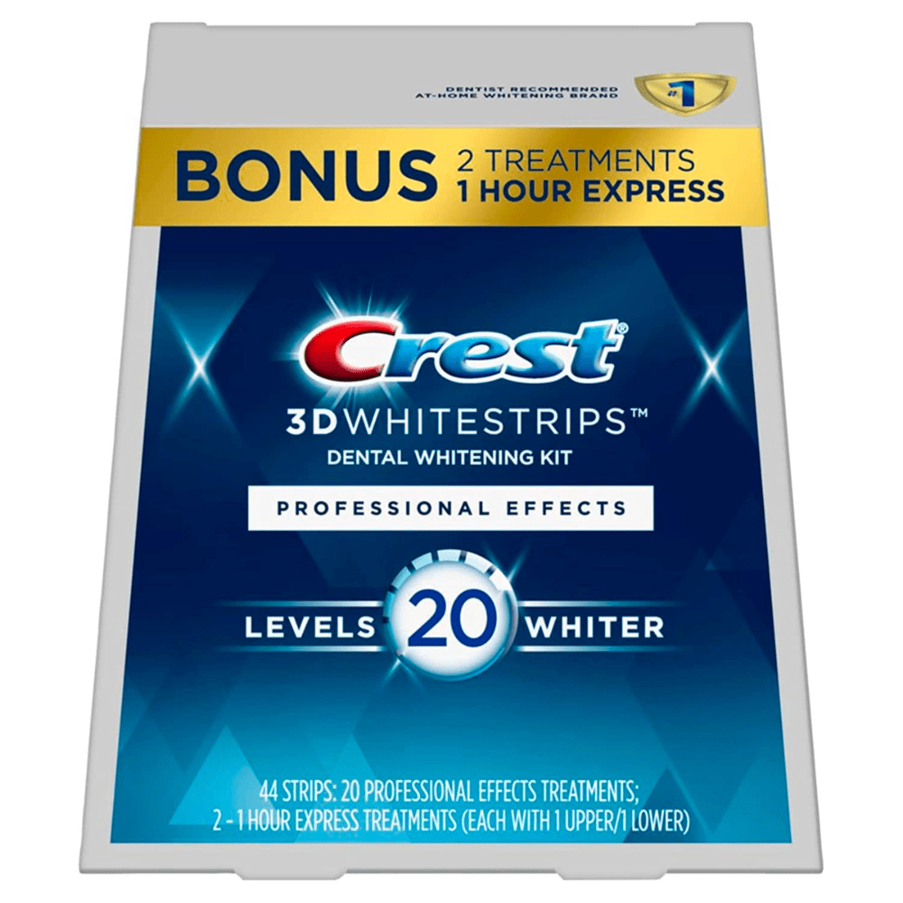 Crest 3D Whitestrips Professional Effects, 44 Strips (22 Count Pack)