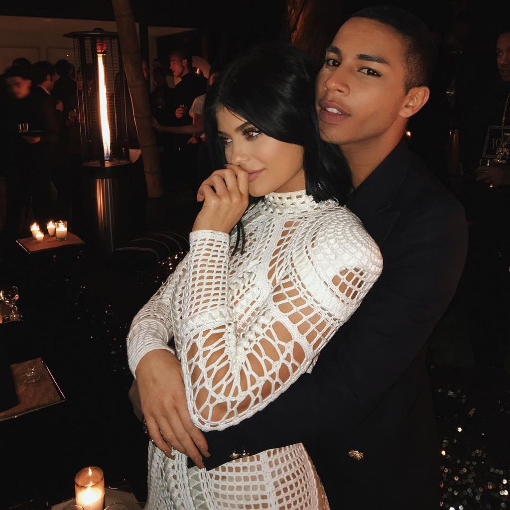 Kylie stuns in Balmain