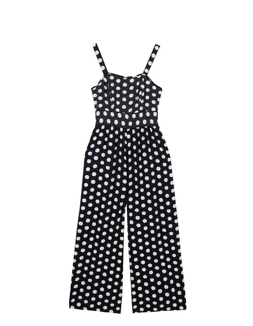 Ruby Polka Dot Jumpsuit In Navy, £55, Fatface