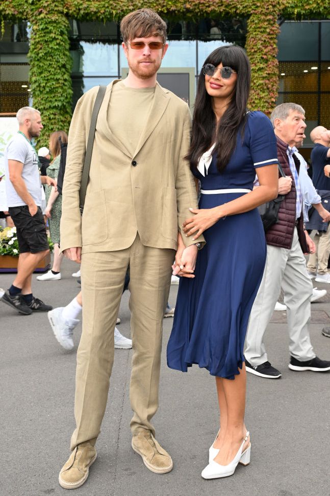 celebrity sightings at wimbledon 2024 day 1