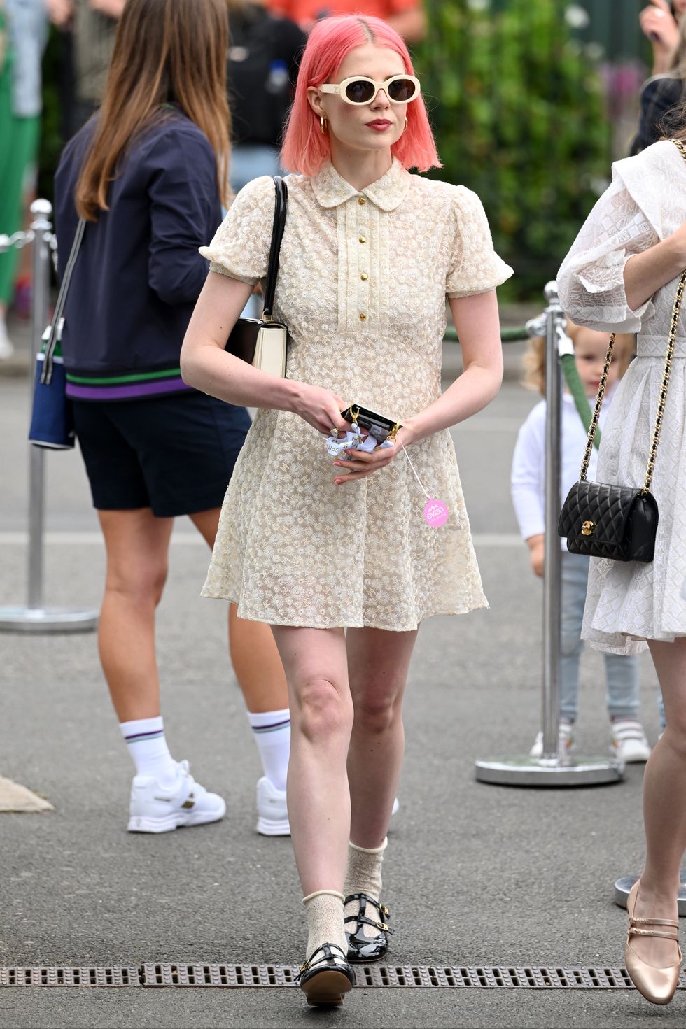 celebrity sightings at wimbledon 2024 day 1