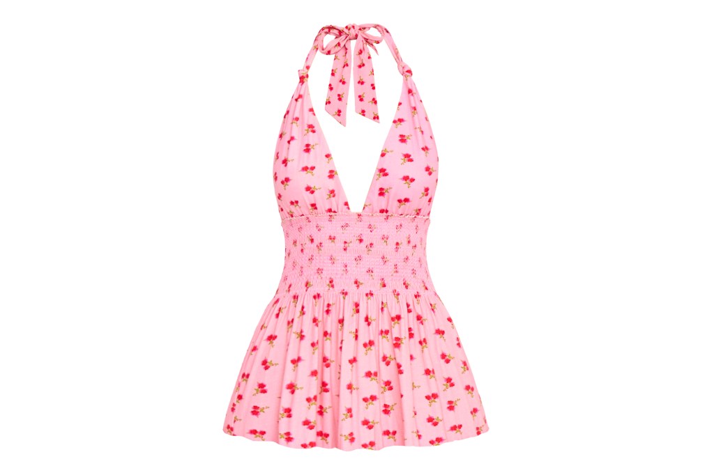 LoveShackFancy x Cotton pink dress