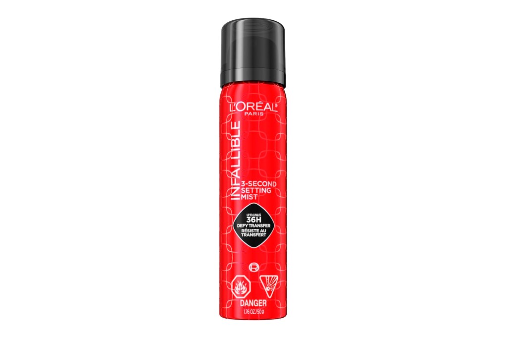 L'Oreal red bottle setting spray