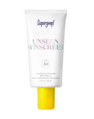 Supergoop! Unseen Sunscreen - Spf 40-1.7 Fl Oz - Invisible, Broad Spectrum Face Sunscreen - Weightless, Scentless, and Oil Free - for All Skin Types and Skin Tones