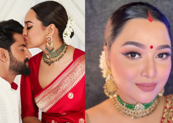 Shubhangi Burbure: This beauty influencer’s Sonakshi Sinha reception makeup look is going viral | See post |