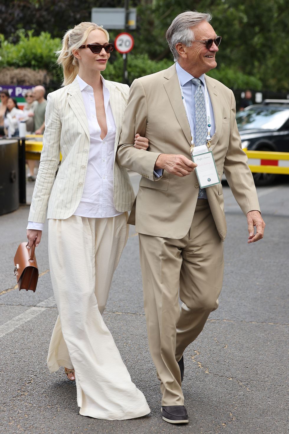 celebrity sightings at wimbledon 2024 day 1