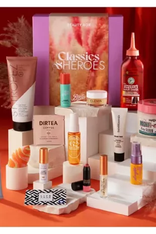 The Limited Edition Classics & Heroes Beauty Box is £40 but is worth £154