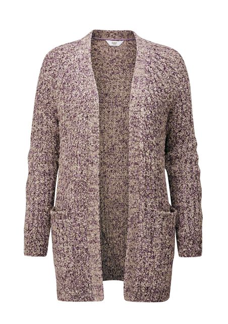 Fleck Edge-To-Edge Cardigan, £41, Cotton Traders