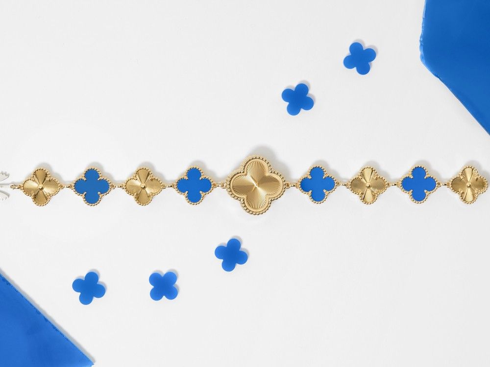 The iconic Van Cleef & Arpels Alhambra collection just got a bold hue update