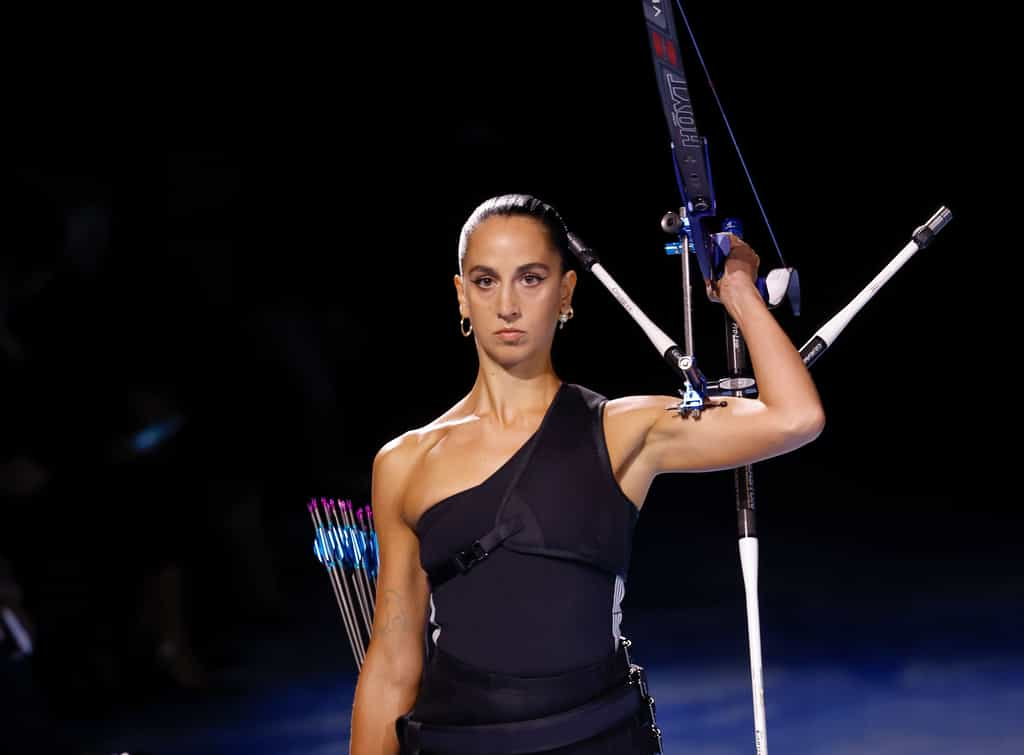 Dior features live archery to pay tribute to women in sport at Paris Fashion Week