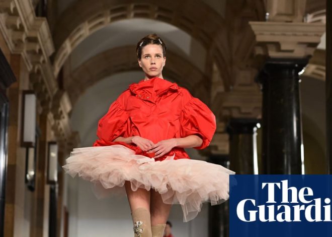 Football, tutus and mayonnaise: the highlights of London fashion week spring/summer 2025