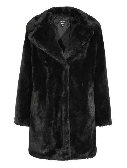 Faux fur coat, £69.99, New Look