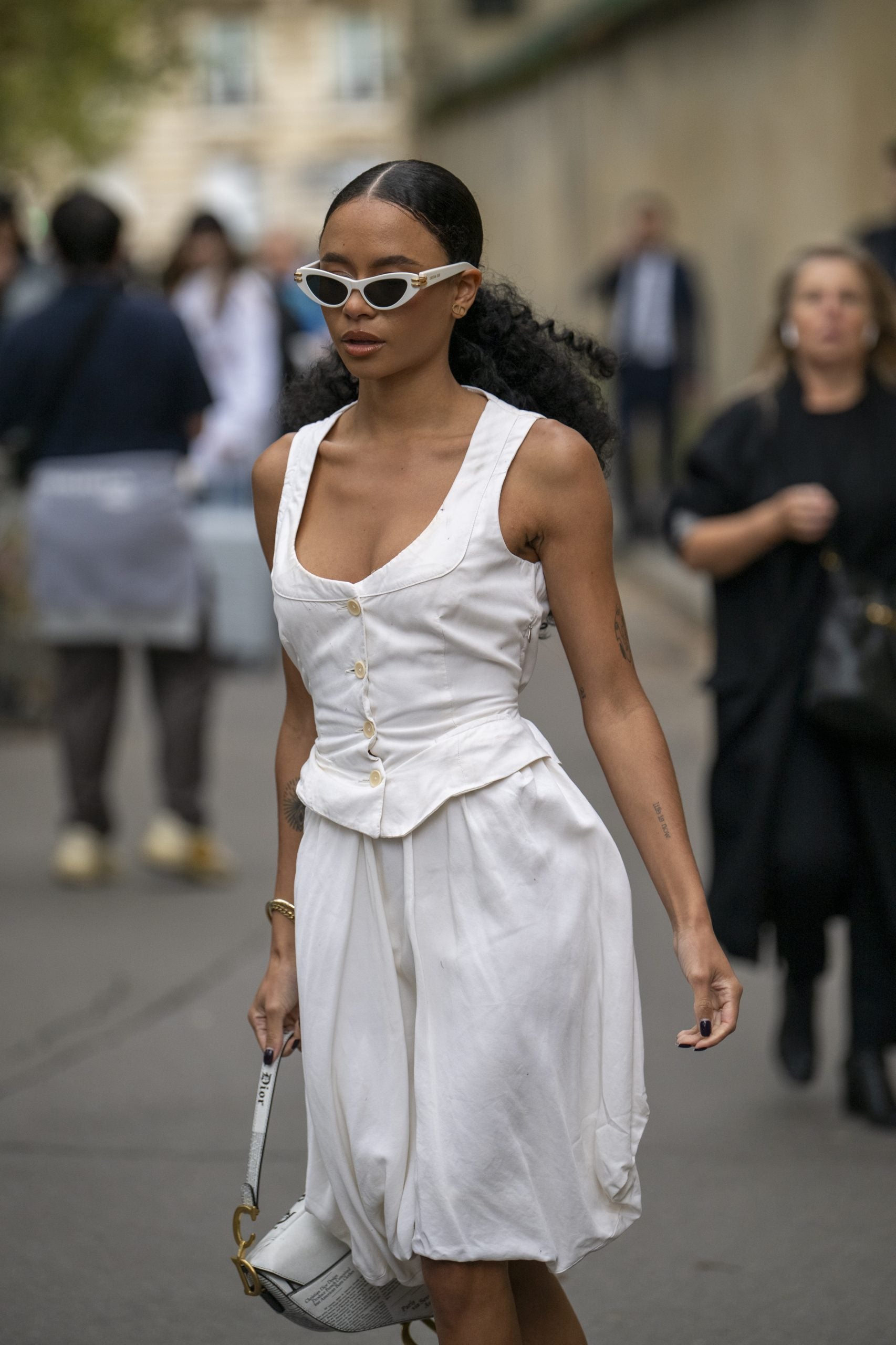 22 Best Beauty Street Style Moments From PFW SS25 Day One